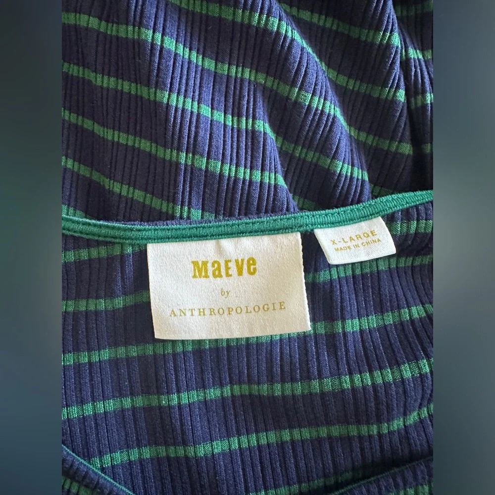 Flores Striped Dress by Maeve For Anthropologie Size XL - Picture 4 of 6